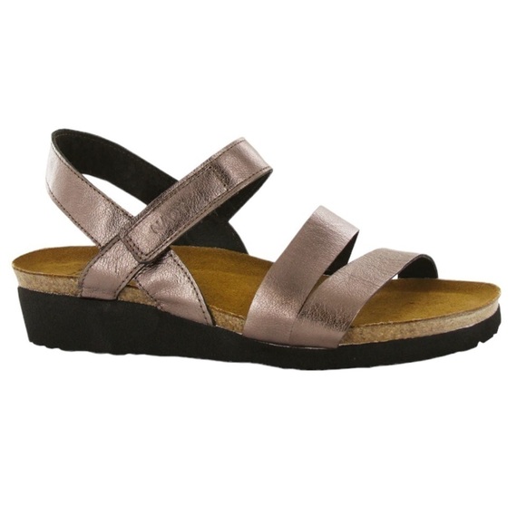 NAOT Metallic Bronze Kayla Sandals - Picture 1 of 9